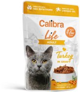 Calibra Cat Life kapsička pro dospělé kočky s krůtím v omáčce 85 g - Cat Food Pouch