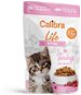 Calibra Cat Life kapsička pro koťata s krůtím v omáčce 85 g - Cat Food Pouch