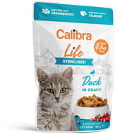 Calibra Cat Life kapsička pro kastrované kočky s kachním v omáčce 85 g - Cat Food Pouch
