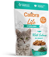 Calibra Cat Life kapsička sterilised salmon in gravy 85 g - Kapsička pre mačky