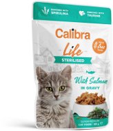 Calibra Cat Life kapsička sterilised salmon in gravy 85 g - Kapsička pre mačky