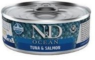 N&D Cat Ocean adult Tuna & Salmon 70 g - Konzerva pre mačky