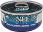 N&D Cat Ocean kitten Tuna & Cod & Shrimp & Pumpkin 70 g - Canned Food for Cats