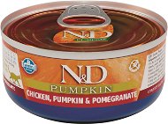 N&D Pumpkin Cat Adult Chicken & Pomegranate 70 g - Canned Food for Cats