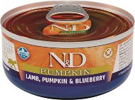 N&D Pumpkin Cat Adult Lamb & Blueberry 70 g - Canned Food for Cats