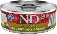 N&D Quinoa Cat Adult Duck & Coconut 80 g - Konzerva pre mačky