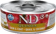 N&D Quinoa Cat Adult Quail & Coconut 80 g - Canned Food for Cats