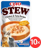 Ciao Churu Cat Stew chicken and tuna recipe 10 × 40 g - Cat Food Pouch