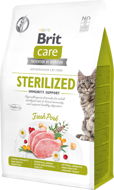 Brit Care Cat Grain-Free Sterilized Immunity Support 0,4 kg - Granule pre mačky