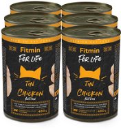 Fitmin for Life Kuřecí konzerva pro koťata 6 × 400 g - Canned Food for Cats