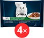 Gourmet Perle multipack rybí a mäsový výber v šťave 4× 85 g - Kapsička pre mačky