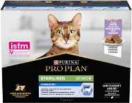 Cat Food Pouch Pro Plan Cat Sterilised Senior 7+ Longevis pro stárnoucí kočky s krůtou 10 × 75 g - Kapsička pro kočky