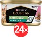 Konzerva pre mačky Pro Plan cat sterilised maintenance tuniak a losos v paštéte 24× 85 g - Konzerva pro kočky