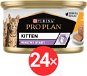 Pro Plan Kitten Healthy Start konzervy pro koťata s kuřetem v paštice 24 × 85 g - Canned Food for Cats