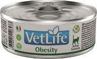 Vet Life Natural Cat konzerva Obesity 85 g - Diétna konzerva pre mačky