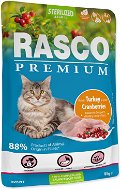 Rasco Kapsička Premium Sterilized krůtí s brusinkou 85 g  - Cat Food Pouch