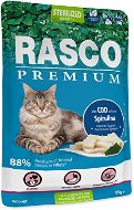 Rasco Kapsička Premium Sterilized treska se spirulinou 85 g  - Cat Food Pouch