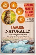IAMS Naturally Kapsička losos v omáčce 85 g - Cat Food Pouch