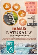 IAMS Naturally Kapsička Senior losos v omáčke 85 g - Kapsička pre mačky
