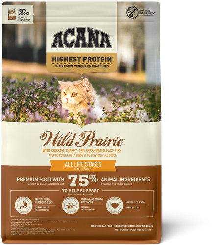 Acana Wild Prairie Grain-Free 1,8 kg Main image Acana Wild Prairie Grain-Free 1,8 kg - Cat Kibble - Main image