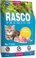 Rasco Premium Granule Kitten kuracie s čučoriedkou 2 kg - Granule pre mačiatka