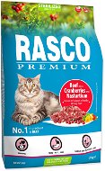 Rasco Premium Granule Sterilized hovězí s brusinkou a lichořeřišnicí 2 kg  - Cat Kibble
