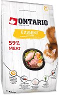 Ontario Cat Exi gent 0,4 kg - Granule pre mačky