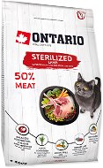 Ontario Cat Sterilised Lamb 0,4 kg - Granule pre mačky