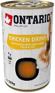 Ontario Drink Vývar pro kočky kuřecí 135 g - Cat Soup