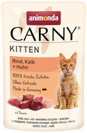 Animonda kapsička pro kočky Carny Kitten hovězí, telecí + kuřecí 85 g - Cat Food Pouch