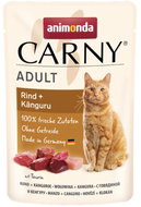 Animonda kapsička pro kočky Carny Adult hovězí + klokan 85 g - Cat Food Pouch