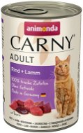 Animonda konzerva pre mačky Carny Adult hovädzie, jahňacie 400 g - Konzerva pre mačky