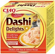 Ciao Dashi Delights kuře s tuňákem a lososem 70 g - Cat Food in Tray