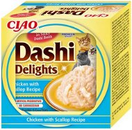 Ciao Dashi Delights kuře s hřebenatkou 70 g - Cat Food in Tray