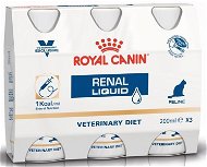 Royal Canin VD Cat liquid Renal 3× 0,2 l - Veterinárny doplnok stravy