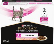 Diet Cat Canned Food Pro Plan Veterinary Diets Feline UR St/Ox Urinary Salmon 10 × 85 g - Dietní konzerva pro kočky