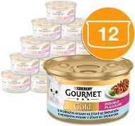 Gourmet Gold mořské ryby v omáčce 12 × 85 g - Canned Food for Cats