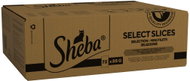 Sheba tasakos eledel, baromfi válogatás zselében, felnőtt macskáknak 72 × 85 g - Alutasakos macskaeledel