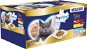 Kapsička pre mačky PreVital Fillet Selection mix mäsa a rýb v omáčke a v želé 40 × 85 g - Kapsička pro kočky