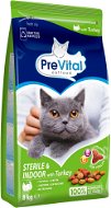 PreVital granule s krůtím pro sterilizované kočky 8 kg - Cat Kibble