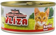 Sokol Falco LÍZA hovězí 120 g - Canned Food for Cats
