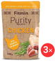 Fitmin Purity Kapsička pro kočky kuřecí se srdíčky 3 × 100 g - Kapsička pro kočky