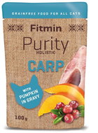 Fitmin Purity Carp with pumpkin 100 g - Cat Food Pouch