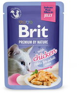 Brit Premium by Nature Cat Delicate Fillets in Jelly with Chicken 85 g - Cat Food Pouch