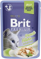Brit Premium by Nature Cat Delicate Fillets in Jelly with Trout 85 g - Cat Food Pouch