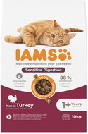 IAMS Cat Adult Sensitive Digestion Turkey 10 kg - Cat Kibble
