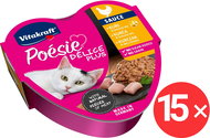 Vitakraft Poésie Délice Plus chicken 15 × 85 g - Cat Pâté