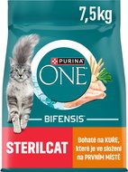Purina ONE Bifensis Sterilised dry food for cats, chicken 7.5kg - Cat Kibble