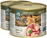 Pure Nature Cat Adult Chicken and Pheasant with parsley 2 × 200 g - Canned Food for Cats