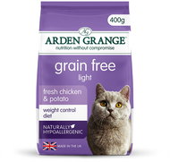 Arden Grange GF Cat Adult Light fresh Chicken & Potato 400 g - Cat Kibble